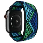 Ремешок для часов Solo, эластичный для apple watch band 44 мм 40 мм 42 мм 38 мм, iwatch series 6 5 4 3 2 SE