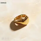 Летние Стильные 18KGP золотые полные размеры 6 7 8 женские кольца в форме сердца цены в евро мужские ювелирные изделия SOMMAR