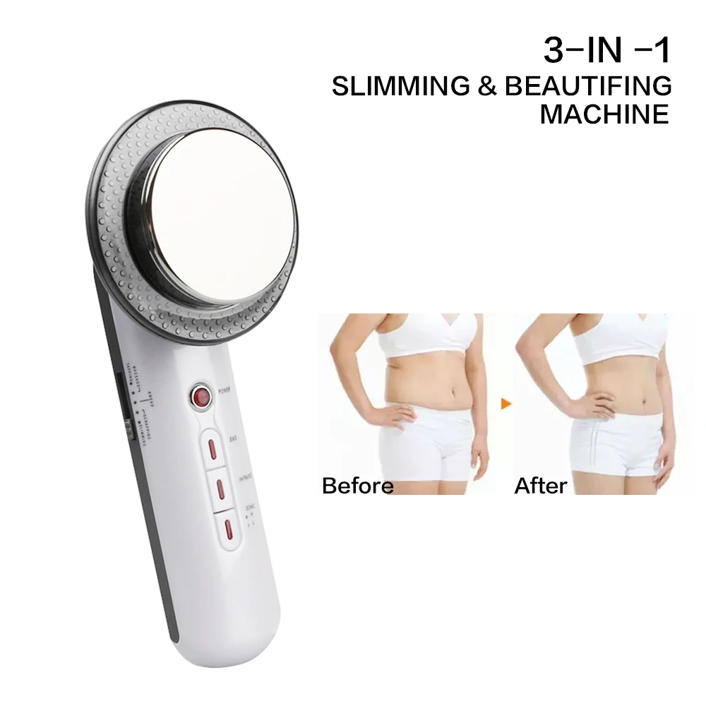 Ультразвуковая кавитация EMS массажер для похудения тела Гальваническая