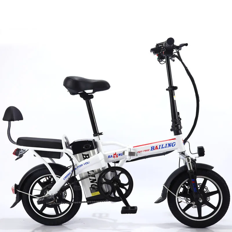 Новинка 2019 складной электрический велосипед 14 дюймов мини крутой 8A 22A E Bike