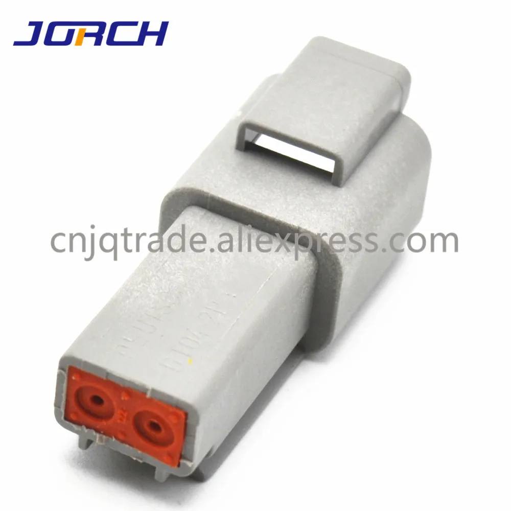 5 комплектов 2 контактный водонепроницаемый Электрический разъем Deutsch DT штекер