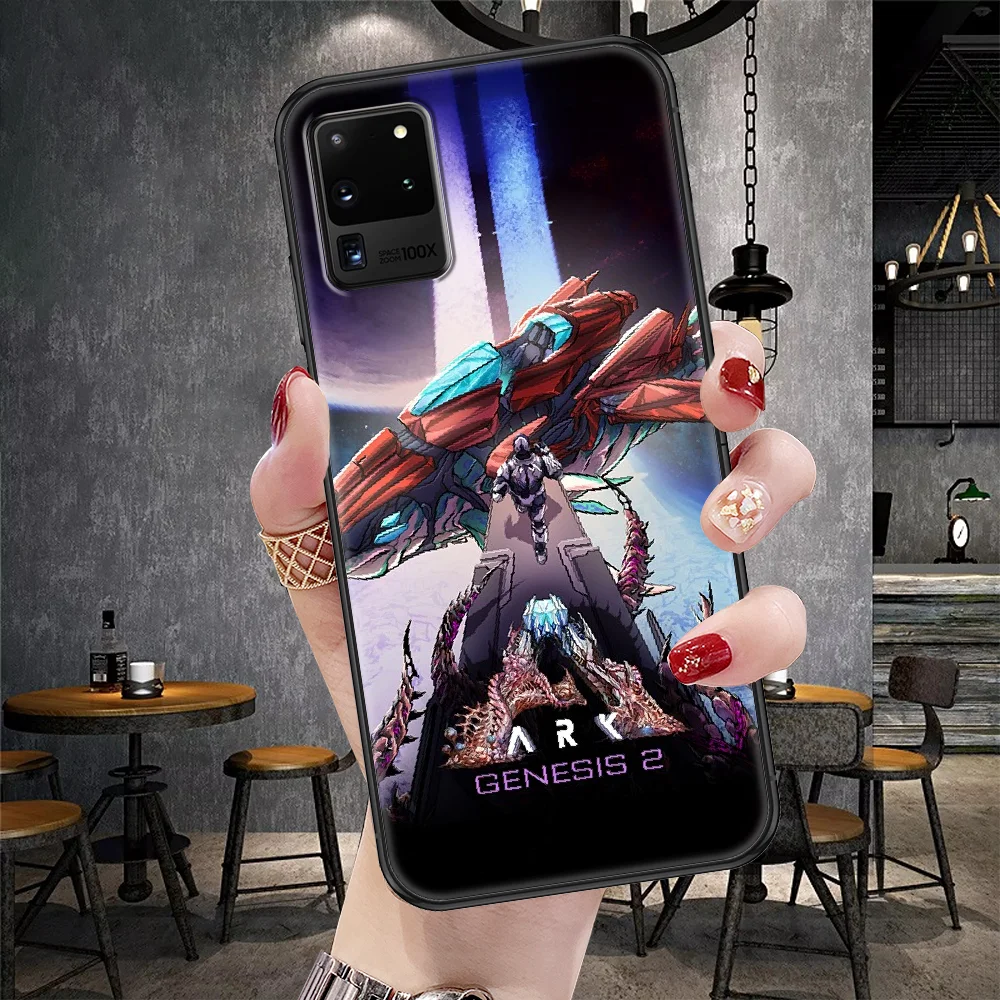 Чехол для телефона ARK Survival Samsung Galaxy Note 4 8 9 10 20 S8 S9 S10 S10E S20 Plus UITRA с ультрачерным