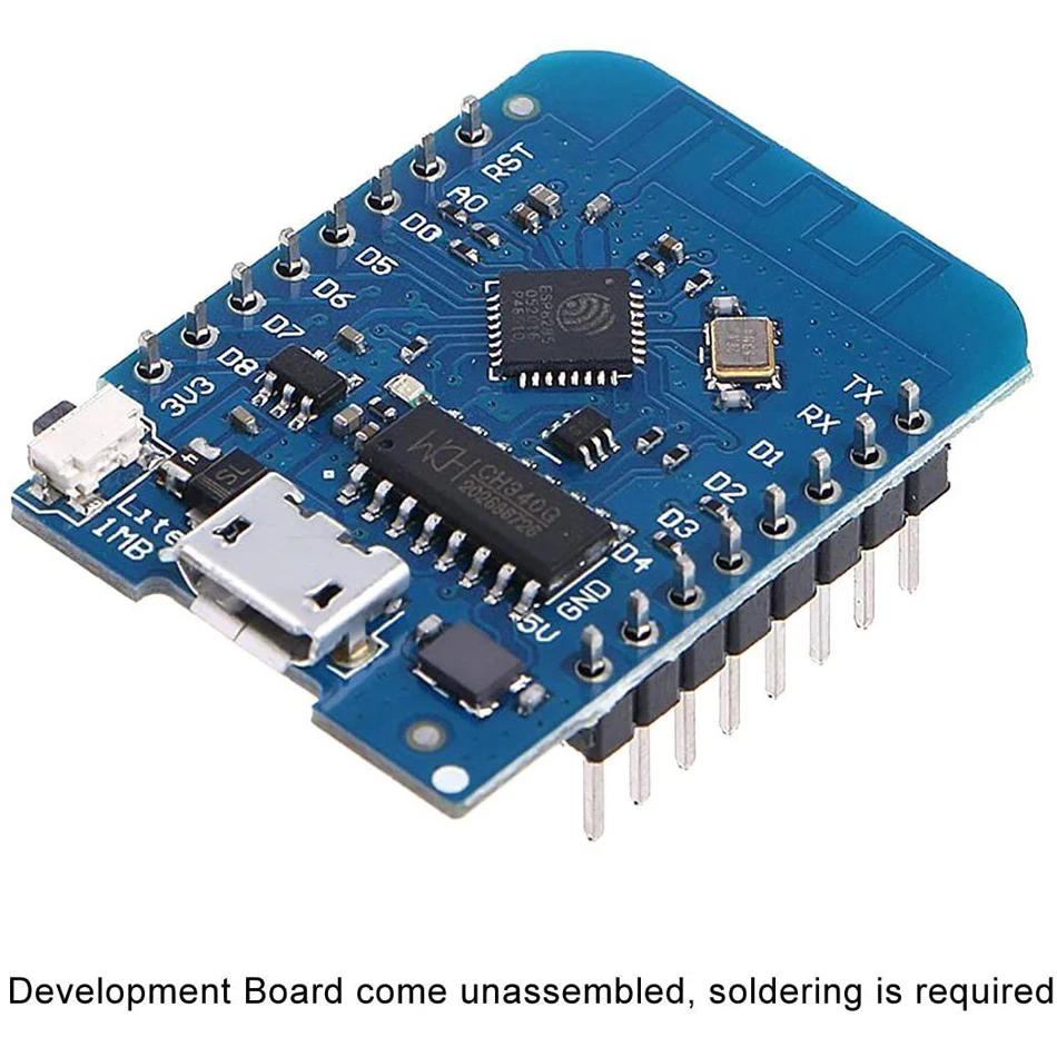 Wemos D1 Mini Development Board ESP8285 V1.0.0 1MB Flash Lite Wireless WiFi Internet | Электронные компоненты и