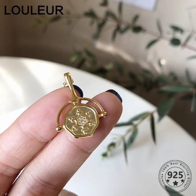 Колье женское из серебра 925 пробы подвеска золотых монет 2020 | Украшения и