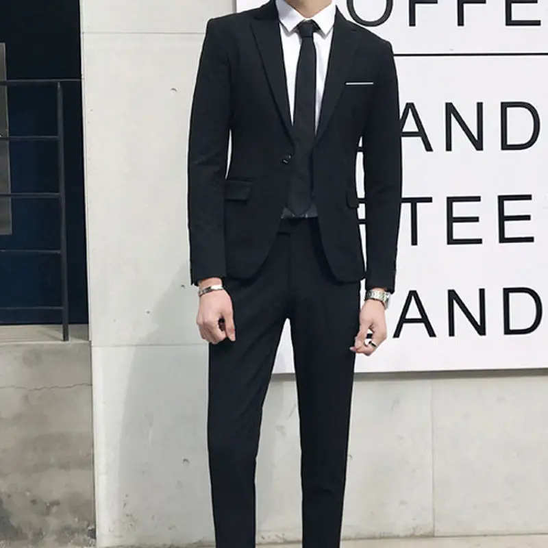 

Suit men's casual suit slim suit professional formal suit business suit men