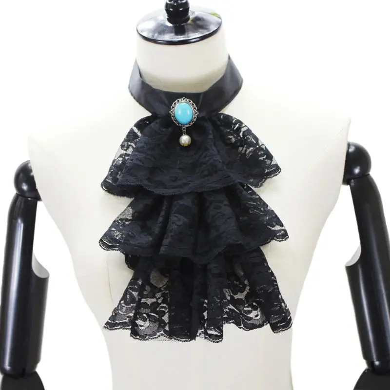 Трехслойная кружевная подвеска с имитацией бриллианта | Аксессуары для одежды