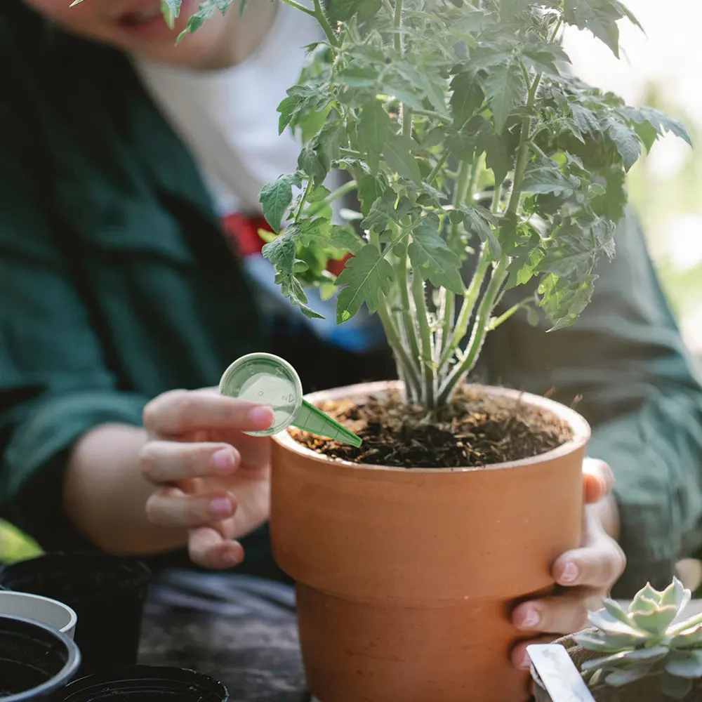 

5Pcs Multi-function Soil Dibber Seeder Gardening Sower Planter Tool Green