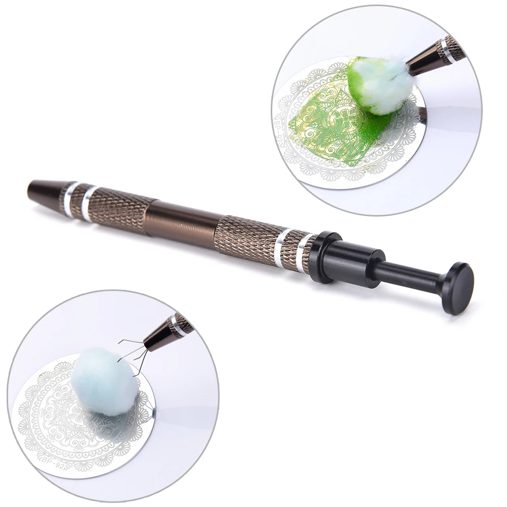 1 шт. инструмент для маникюра хлопковый коготь чистый шаблон ногтей штамповки