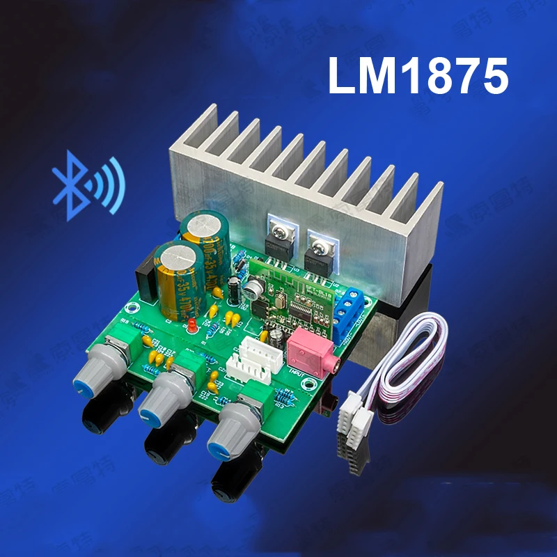 2*30 Вт Bluetooth-совместимый LM1875 TDA2030A аудио усилитель мощности плата стерео 2 0 класса AB