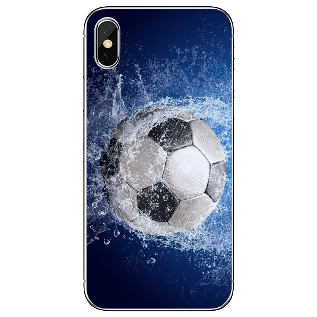Мягкий чехол для Samsung Galaxy S10E S20 FE Note 10 20 Edge Lite Plus Ultra Alpha Core Prime Sport-Hobby-Fire-Football-Soccer-Ball |