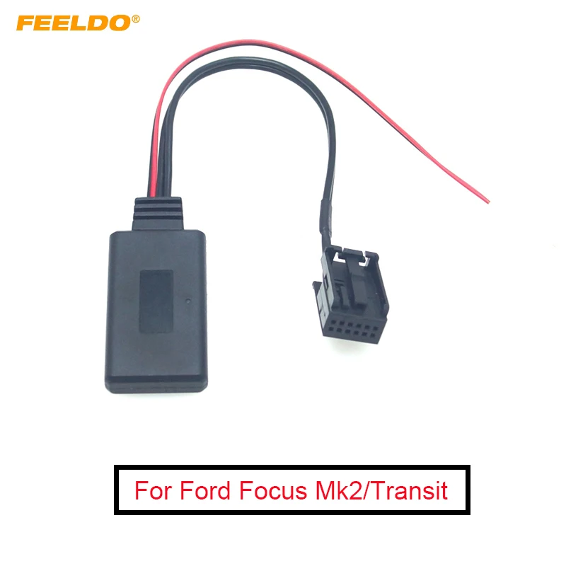 Автомобильный аудиоприемник FEELDO с Bluetooth адаптер Aux для Ford Focus Mondeo радио модуль