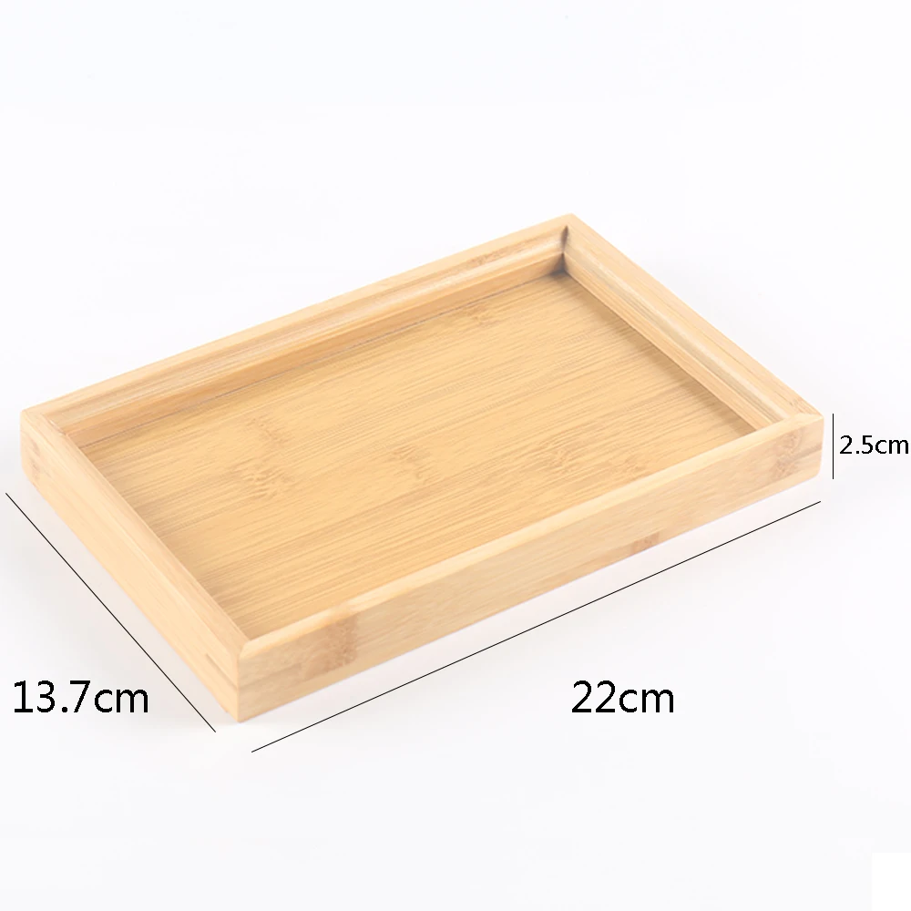 

Wooden Trays Montessori Practical Life Work Montessori Serving Tray Tea Plates For Food Home Kitchen Tool Life Materials Toys