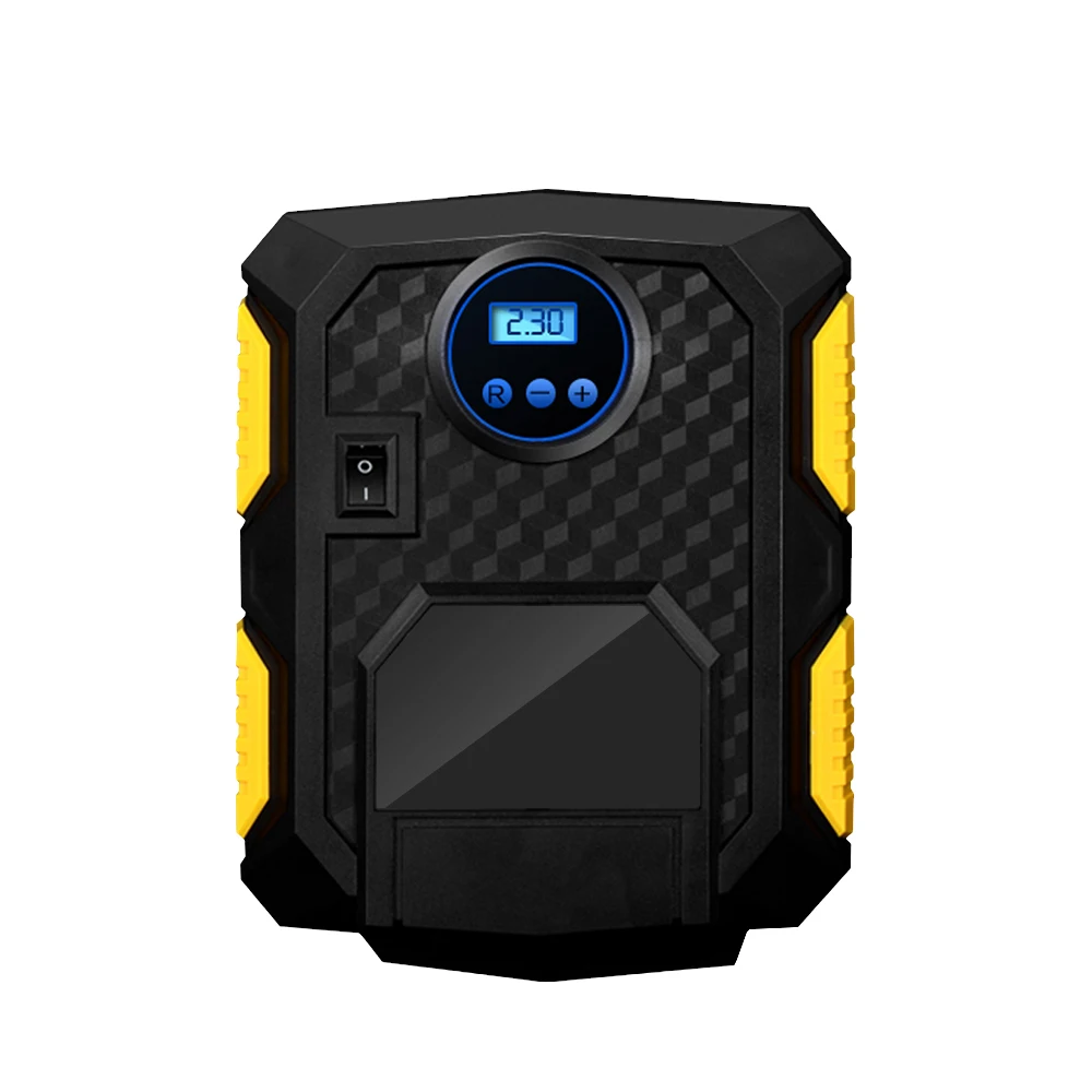 Цифровой насос для шин постоянного тока 12 вольт автомобильный портативный