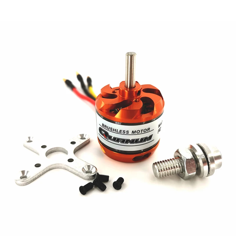 QUANUM D3536 3536 750KV 910KV 1000KV 1250KV 1450KV 2 4S Lipo Brushless двигатель FPV 5 0mm вал 102g 35x36mm мультикоптеры RC
