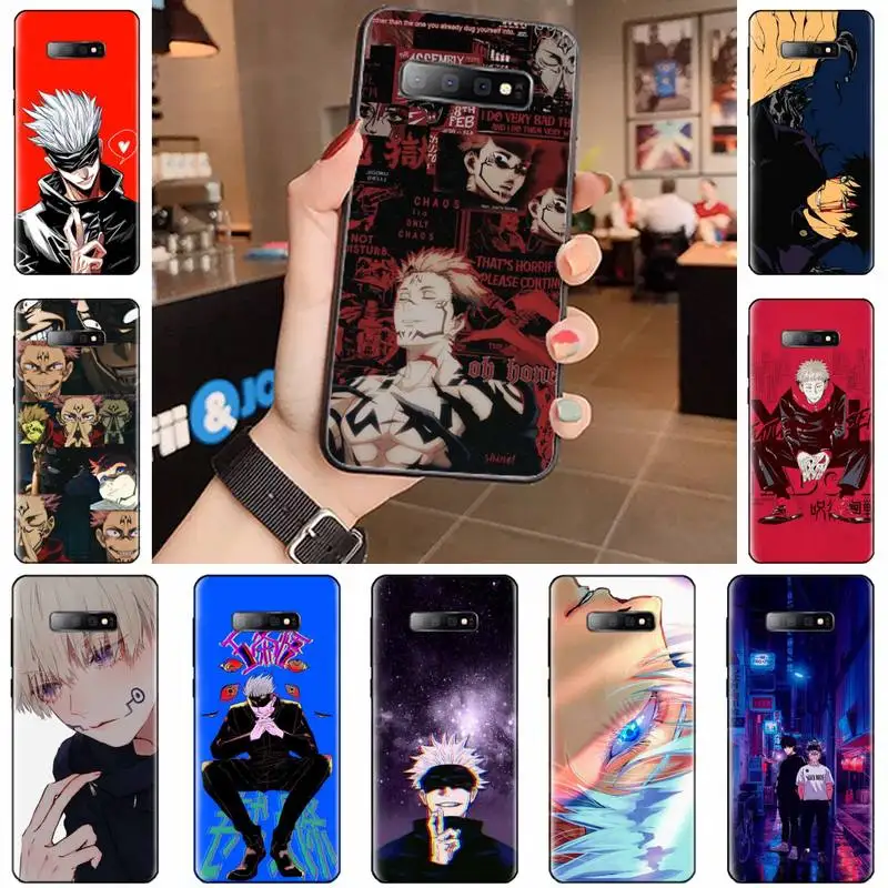 

jujutsu kaisen comic horror anime Phone Case For Samsung Galaxy S5 S6 S7 S8 S9 S10 S10e S20 edge plus lite