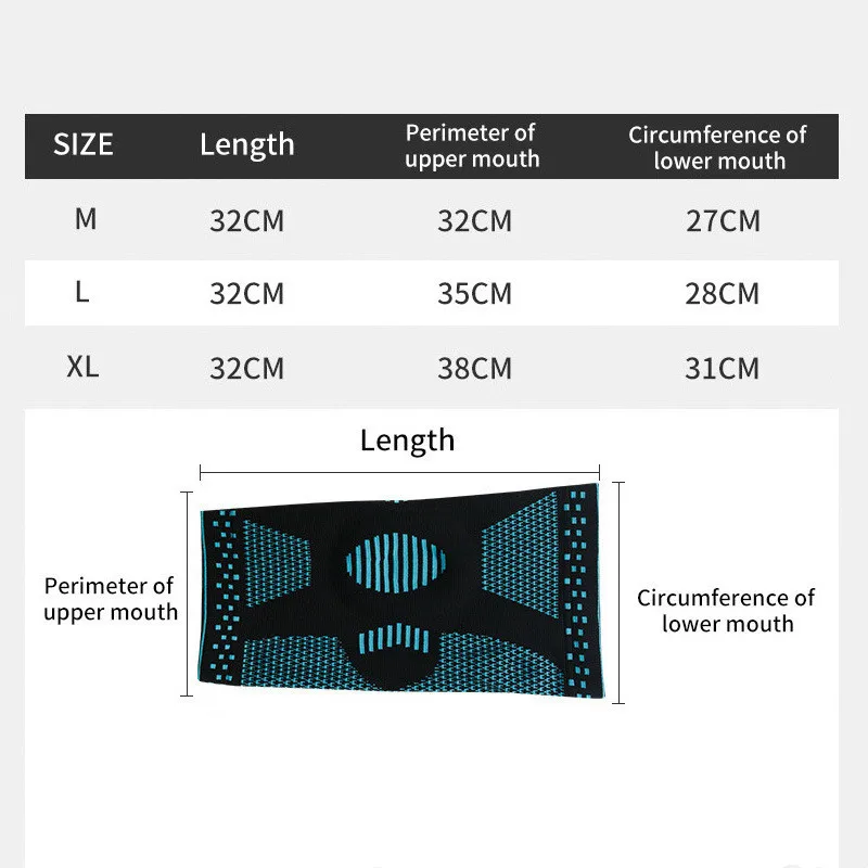 

1Pc Knee Protector Brace Silicone Spring Knee Pad Basketball Running Compression Knee Sleeve Support Sports Kneepads