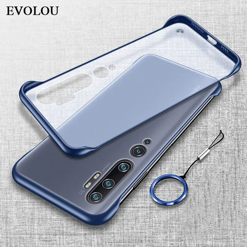 

Frameless Translucent Phone Case for Xiaomi Redmi Note 9 pro Max Poco M2 Pro X2 Anti-knock Matte TPU Protective Cover Capa