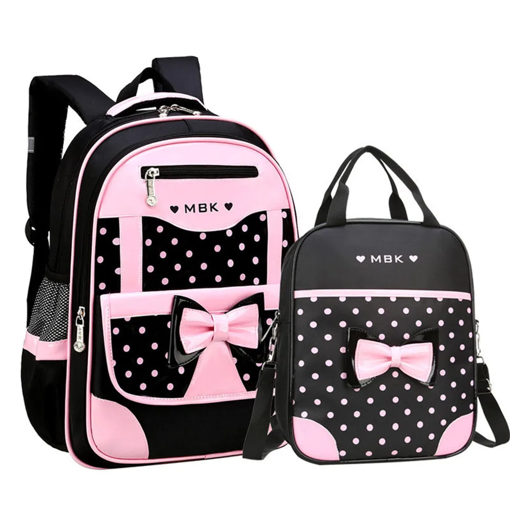 

Orthopedic Backpack Girl School Bags Zipper Kid School Bag 2pcs/set Cute Children Knapsack School Bag For Girl Mochilas