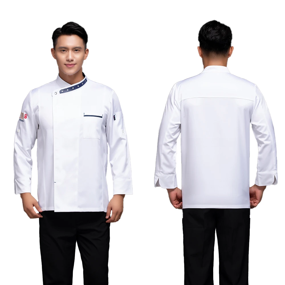 Куртка для шеф повара верхняя одежда с длинным рукавом кухни пищевой сервис