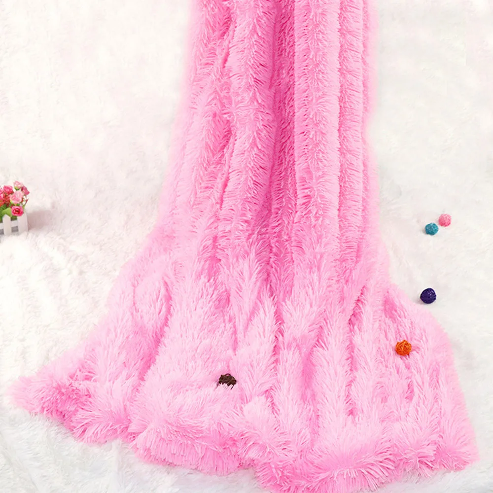 Mikksire новинка высокое качество кровать диван одеяло длинное мохнатое уютное