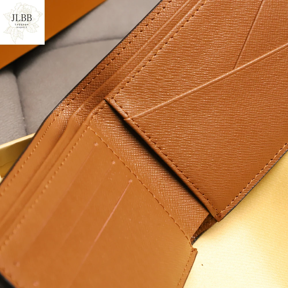 

High Quality Folding Wallet Men's/Ladies Fashion Leather Business Bi-Fold Wallet Multi-function Credit Card Pack Free Shipping