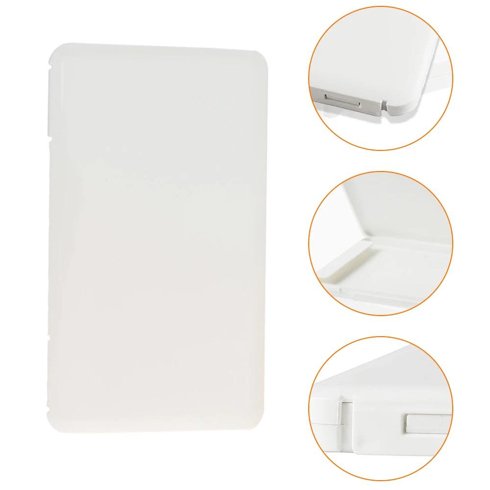 Пластик маска коробка для хранения маски держатель Портативный защита от пыли