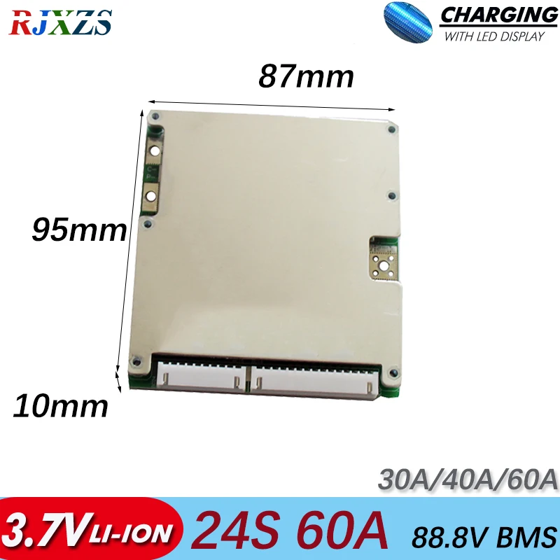 BMS 24S 30A/40A/60A литий ионный высокий ток PCM для электрических велосипедов 500 Вт|bms pcm|bms