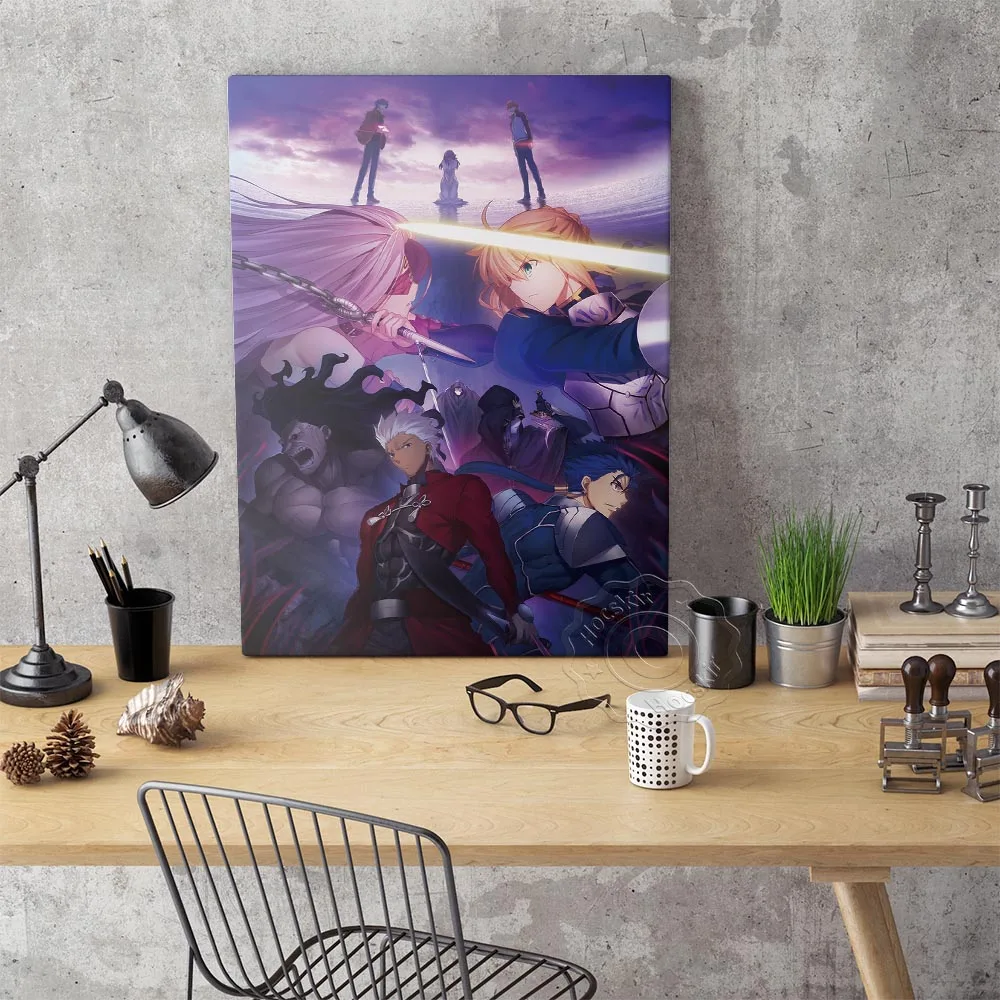 

Anime Fatestay Night Heaven's Feel Poster, Wall Stickers, Fatestay Night Heaven's Feel Prints Poster, Anime Poster, Kids Room