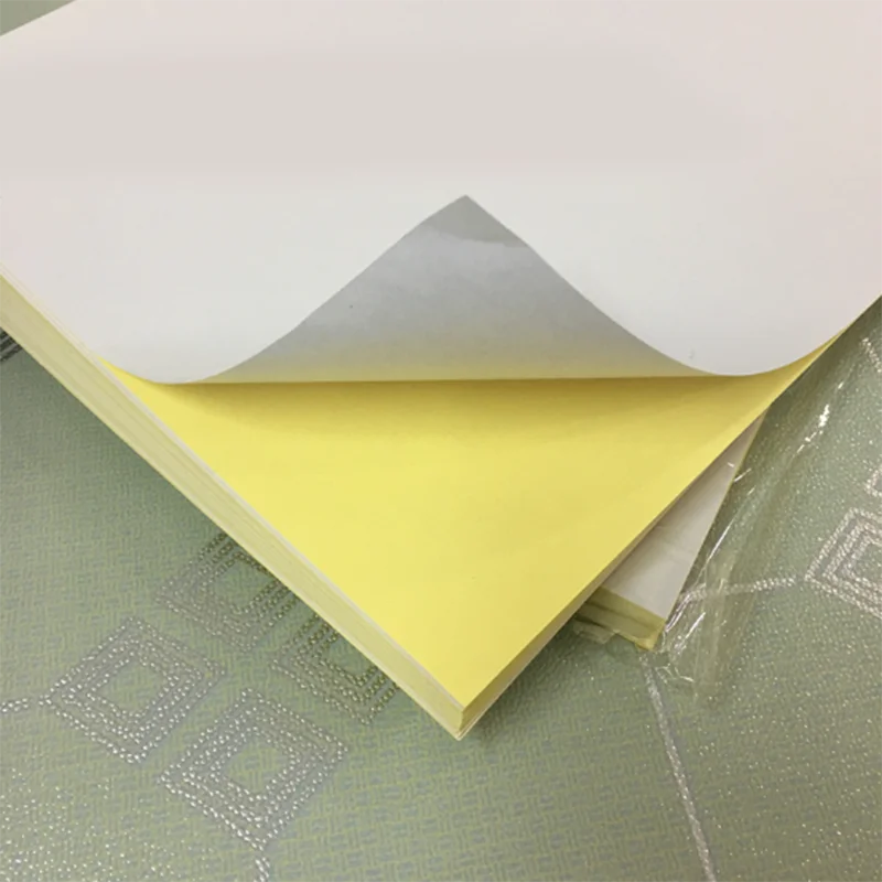 

Matte Self-adhesive Printing Paper A4 Rough Surface Writing Paper Laser Inkjet Office School Supplies