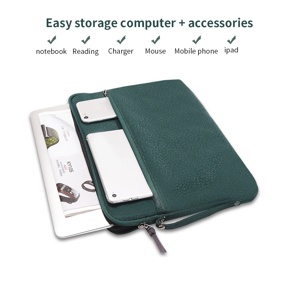 Чехол для ноутбука 2019 ударопрочный амортизирующий чехол на молнии компьютера Dell