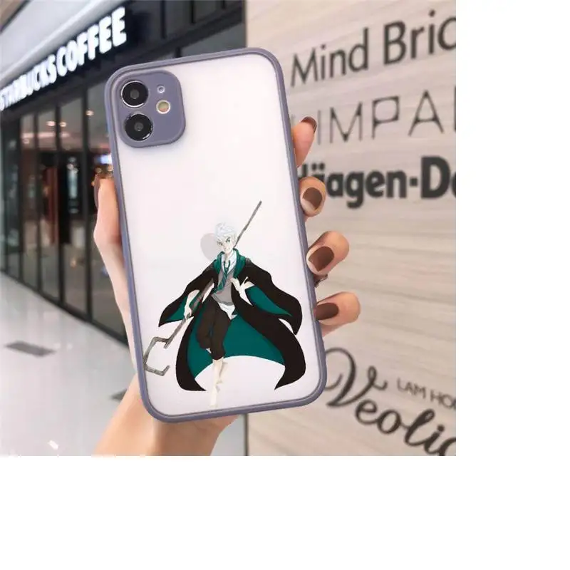 

Rise of the Guardians Phone Case For iPhone 12 11 Mini Pro XR XS Max 7 8 Plus X Matte transparent Gray Cover