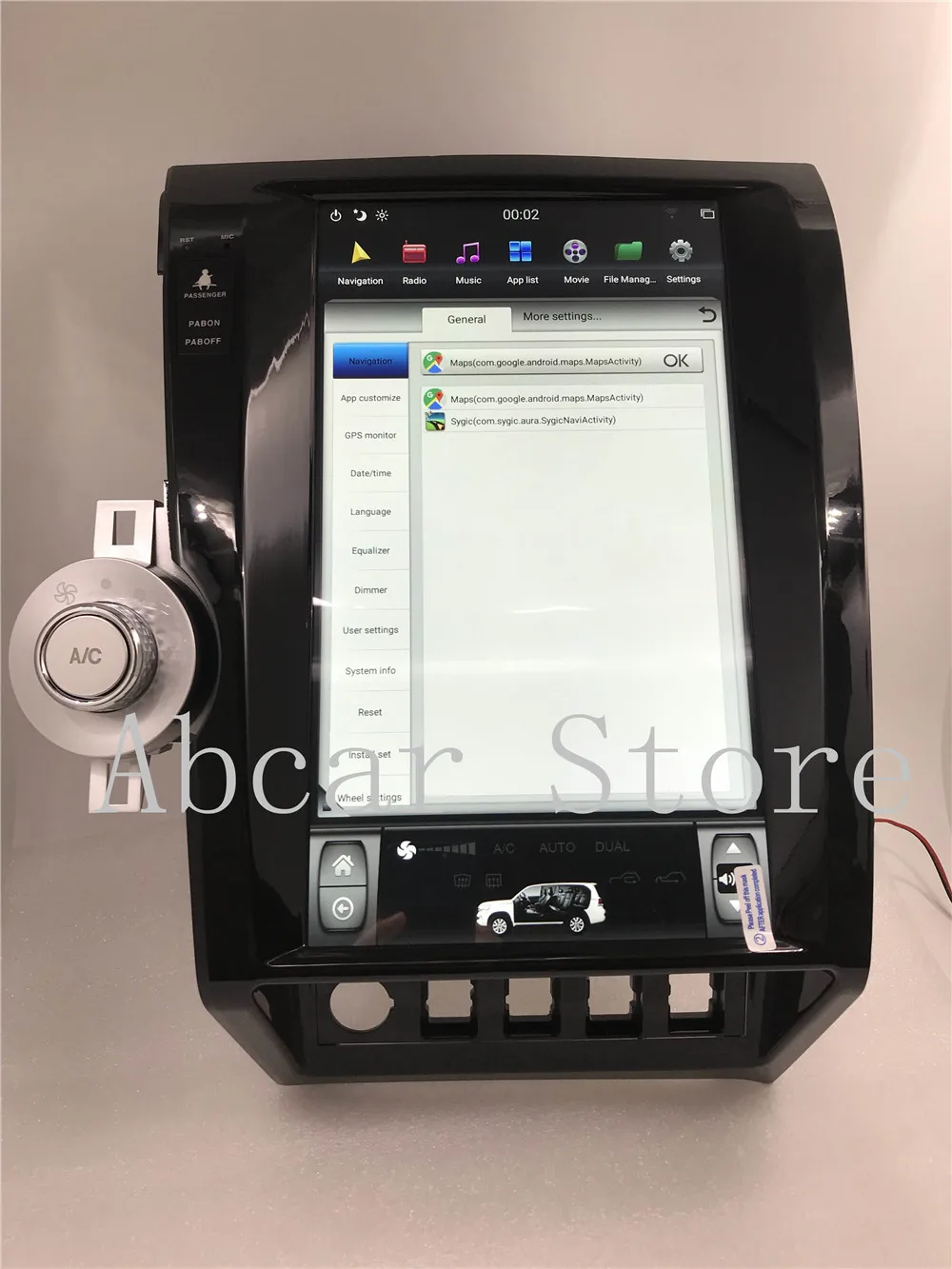 13,6 ''Tesla стиль Android 8,1 px6 автомобильный dvd-плеер gps навигация для Toyota tundra Sequoia 2007-2011 головное устройство стерео радио