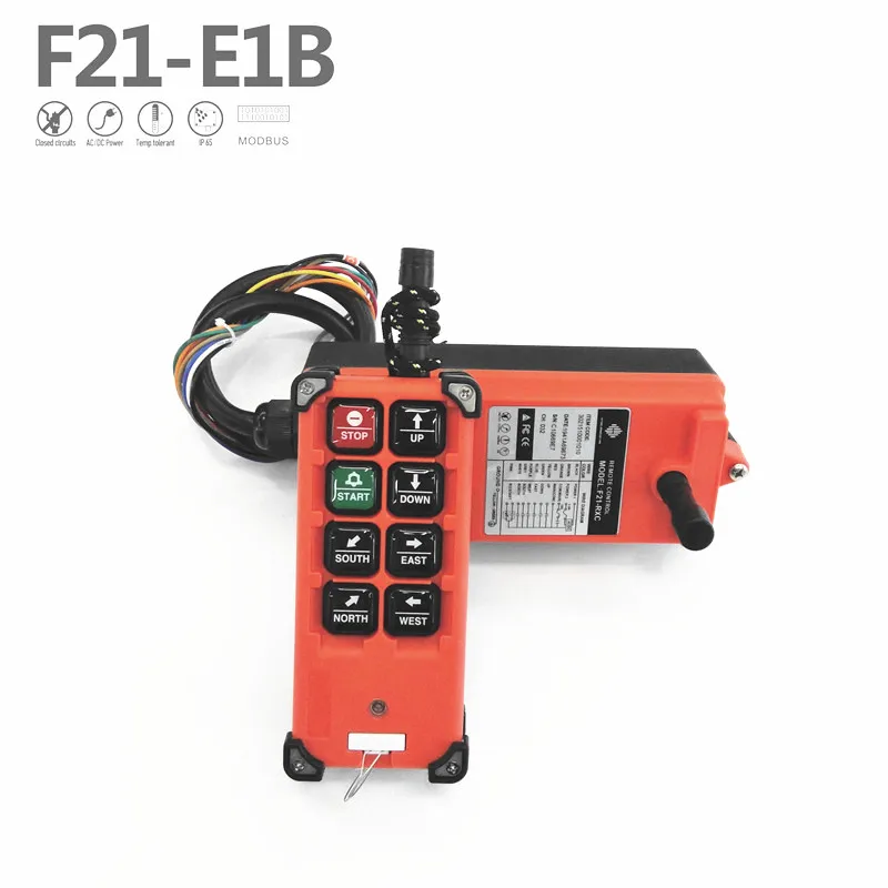 F21-E1B радиопульт дистанционного управления f21 e1b AC 380V 220V 36V 12V для крана 18-65V 65-440V