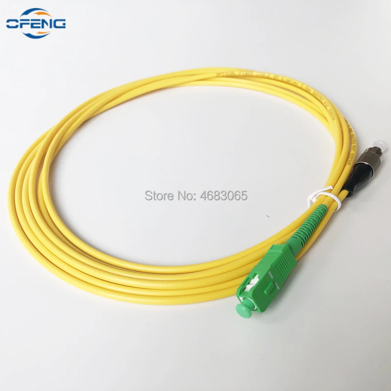

5 шт. оптоволоконный Джампер-кабель G657B3 SC/APC-FC/UPC оптоволоконный патч-корд бесплатная доставка