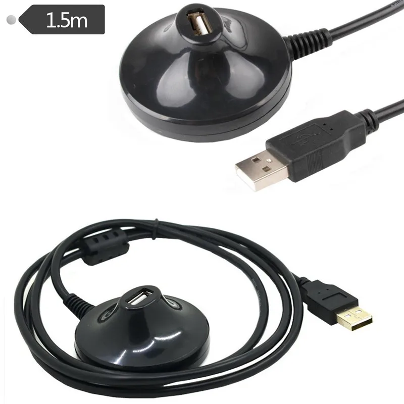 

1,5 м 5 футов USB 2,0 A штекер-гнездо удлиненный базовый стыковочный удлинитель зарядный кабель для передачи данных