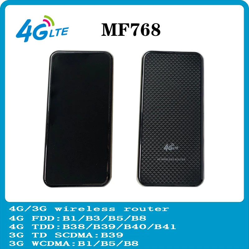 

4G Mifi Router MF768 4G LTE Router 4G Pocket Mobile Power Bank WiFi Hotspot