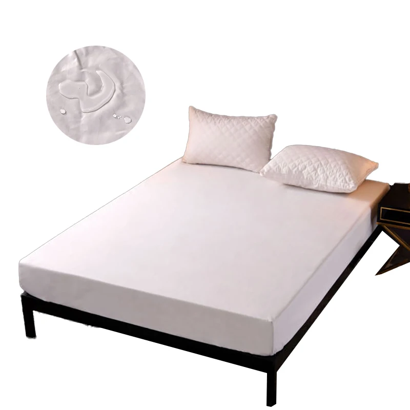 Одноцветный водонепроницаемый матрас для кровати чехол детского матраса