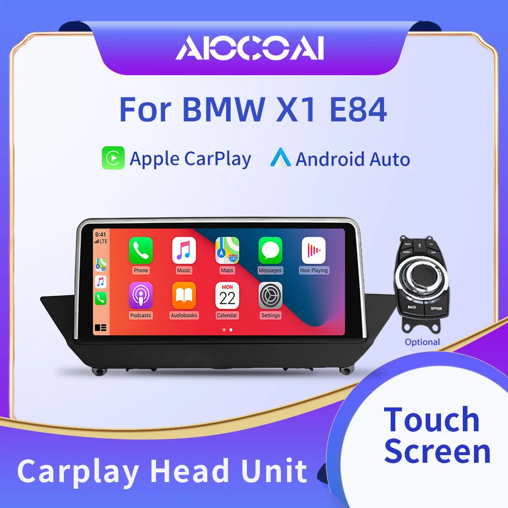 10 25 &quotбеспроводной Apple CarPlay Android авто для BMW X1 E84 2009-2015 мультимедийный Головной блок
