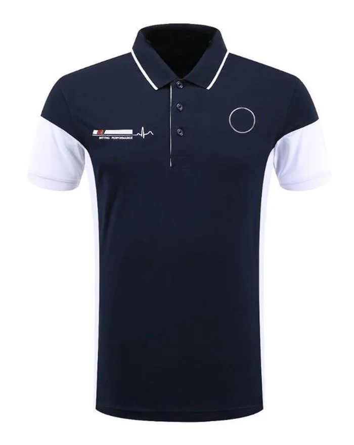 

F1 team racing suit Polo shirt short sleeves, F1 car 4S shop overalls T-shirt,the same style is customized