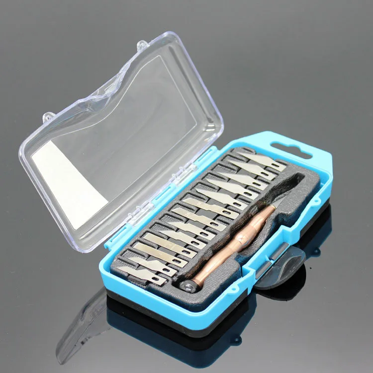Набор ножей 14 в 1 DIY для ремонта iPhone Xiaomi набор инструментов резки металла