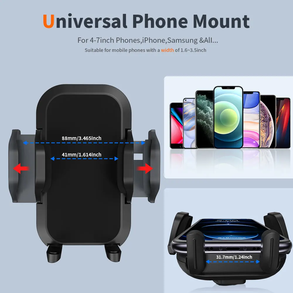 car mount phone holder desk stand universal windshield dashboard cell phone holder for iphone samsung huawei xiaomi smartphones free global shipping