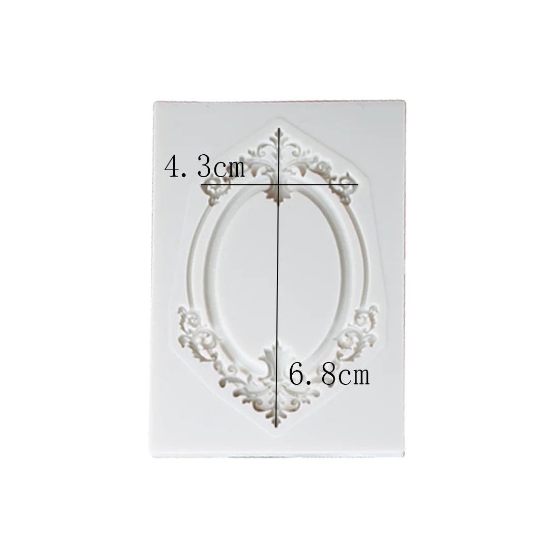 Бетон смола формы в стиле барокко кружево фоторамка силиконовый полимер помадка