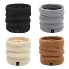 Унисекс Зимние мужские женские теплые вязаные кольца шарфы толстые эластичные вязаные глушители Детский шарф для шеи