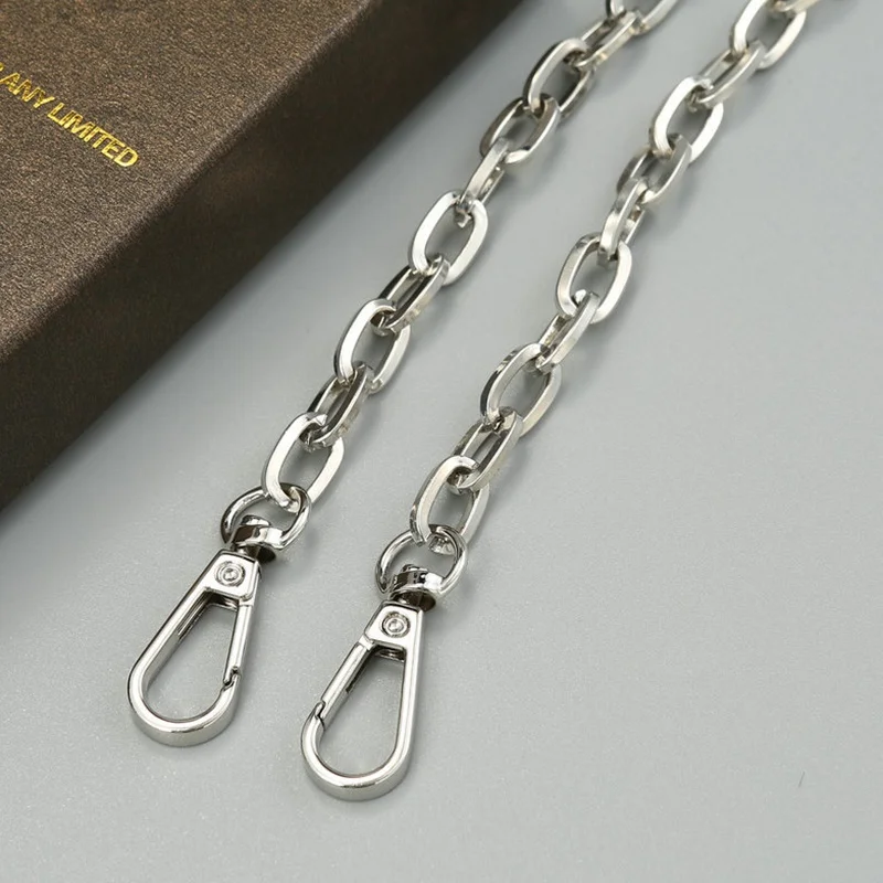 Популярная металлическая сумка через плечо 120 см кошелек на ремешке сменная