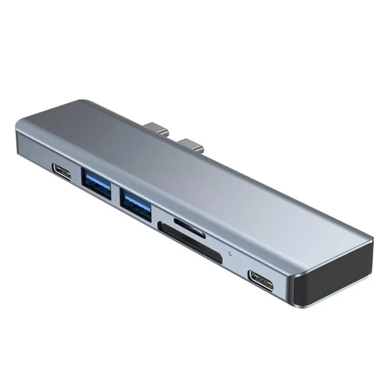 

Dual Type-C Docking Station 4K Suitable for Apple Hub 7 in 1 Docking Station