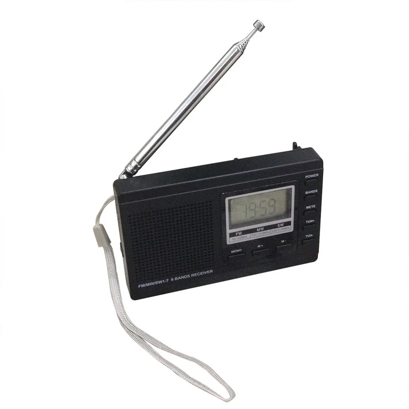 Портативная полнодиапазонная Цифровая настройка Многодиапазонная