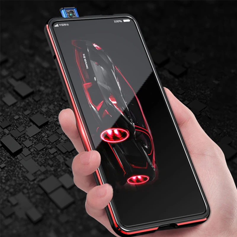 Роскошный металлический бампер чехол для телефона Xiaomi Redmi K20 K20 Pro алюминиевая рамка 3D защитный чехол для Xiaomi 8 6 чехол противоударный
