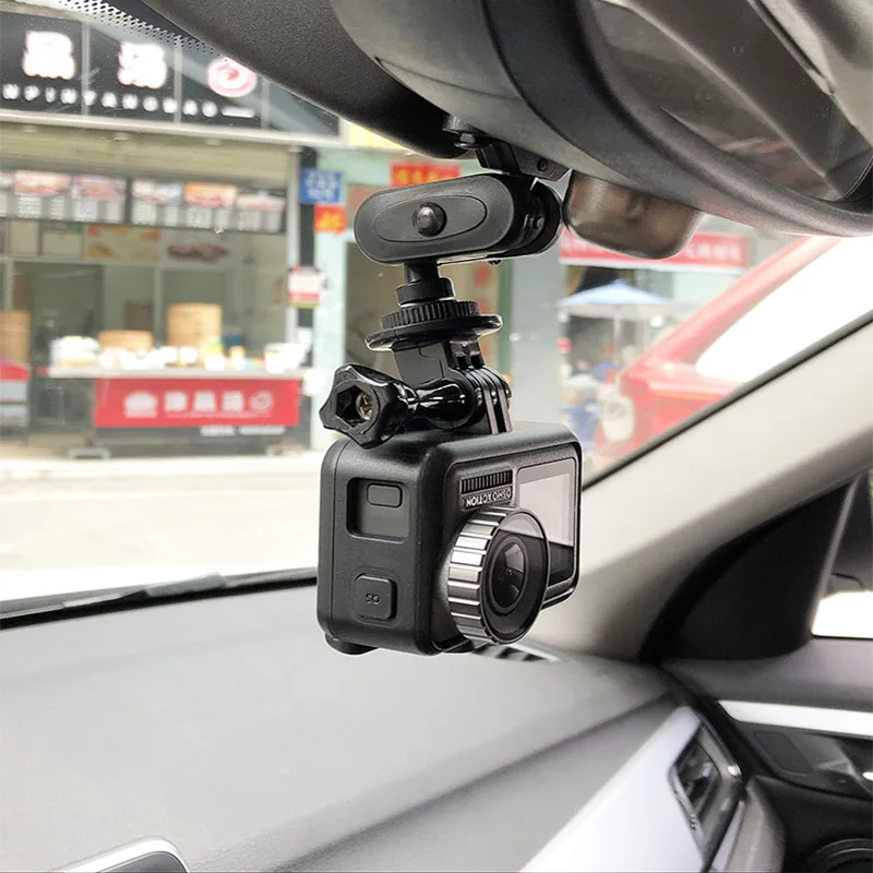 

Rearview mirror Mount for Gopro Hero 9 8 7 6 5 4 3+ SJCAM sj4000 Xiaomi yi Xiaoyi 4K EKEN Dji Osmo Action Camera Car Accessories