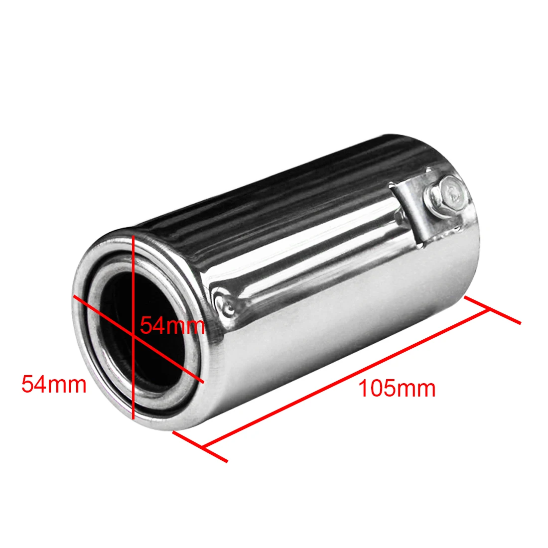 Наконечник универсального автомобильного глушителя насадка на выхлопную трубу