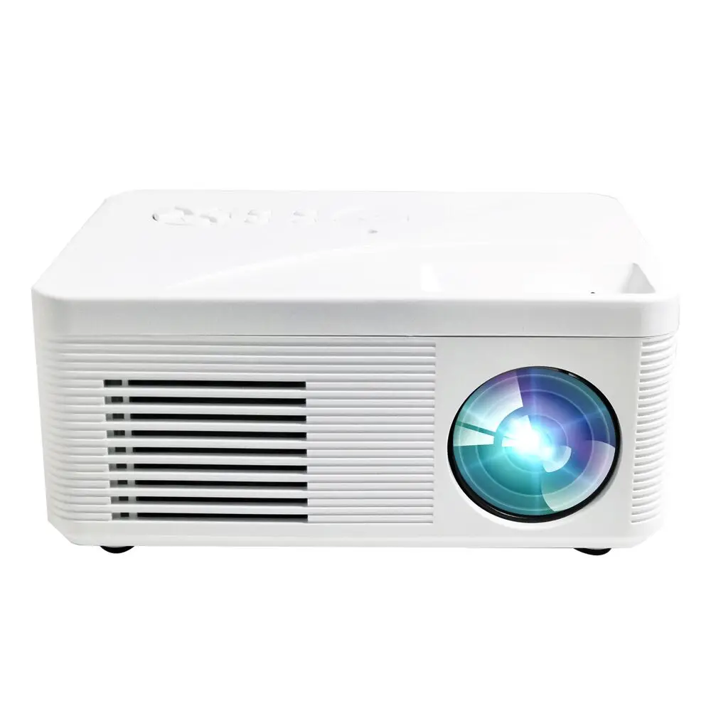 

5V H3 LCD Mini Projector HD Portable LED HIFI Stereo Sound 400 Lumen for Outdoor Movie Home Theater AV USB HD IR TF 3.5MM